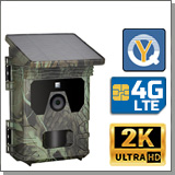 Уличная 2К/4G фотоловушка Филин HC-600 Pro с солнечной батареей