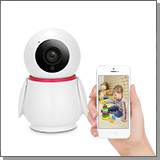 Поворотная Wi-Fi IP- видеоняня HDcom T-228-AW2-8GS двухсторонняя связь