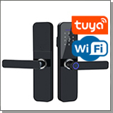 HDcom SL-801 Tuya-WiFi - биометрический Wi-Fi замок с отпечатком пальца