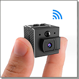 JMC WF-98 миниатюрная Wi-Fi IP-камера в руке JMC WF-98 миниатюрная Wi-Fi IP-камера в руке