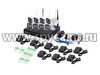 Беспроводной комплект облачного видеонаблюдения на 8 уличных камер 5MP «Okta Vision Cloud Street - 5.0» с распознаванием лиц