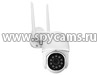 Уличная поворотная Wi-Fi IP-камера 5Mp HDcom 9826-ASW5-8GS TUYA с записью в облако Amazon Cloud