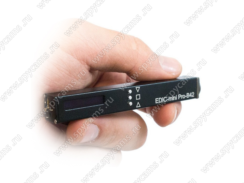 Маленький диктофон Edic-mini PRO B42 с OLED-экраном купить по цене 7400 ...