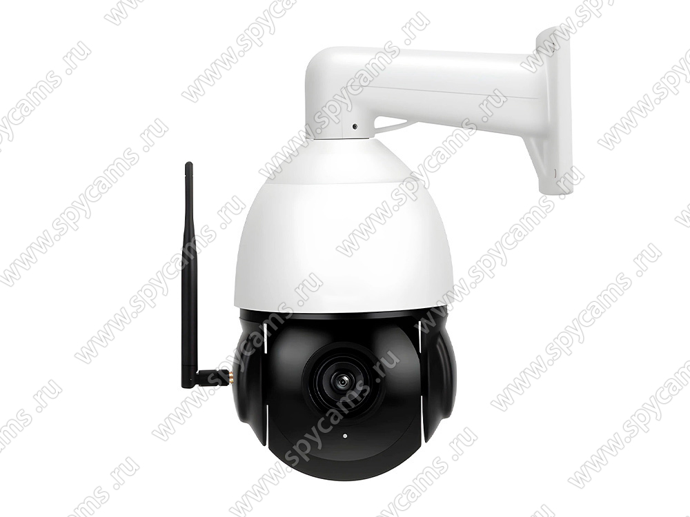 Беспроводная уличная 4G-sim купольная 4MP IP-камера наблюдения «HDcom ...