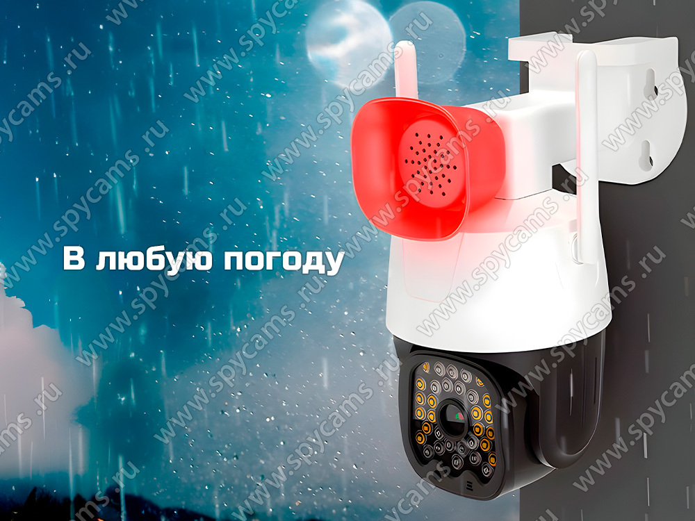 Уличная беспроводная 4G-sim купольная 3mp IP-камера видеонаблюдения ...