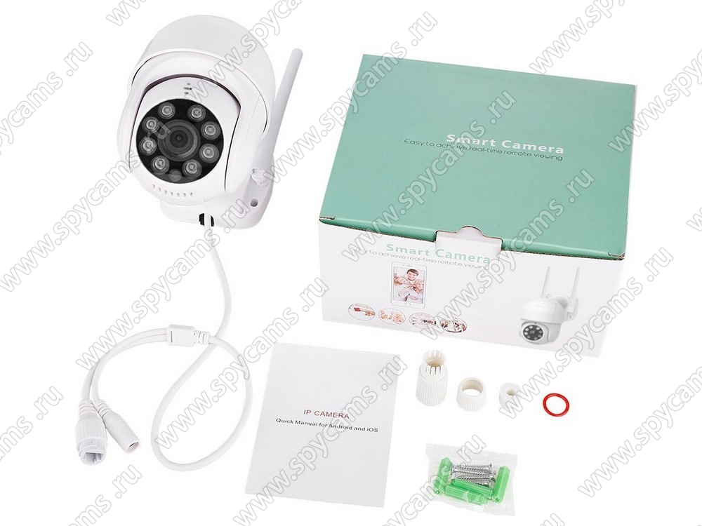 Уличная поворотная Wi-Fi IP-камера 5Mp «HDcom SE9826-5MP» с записью в ...
