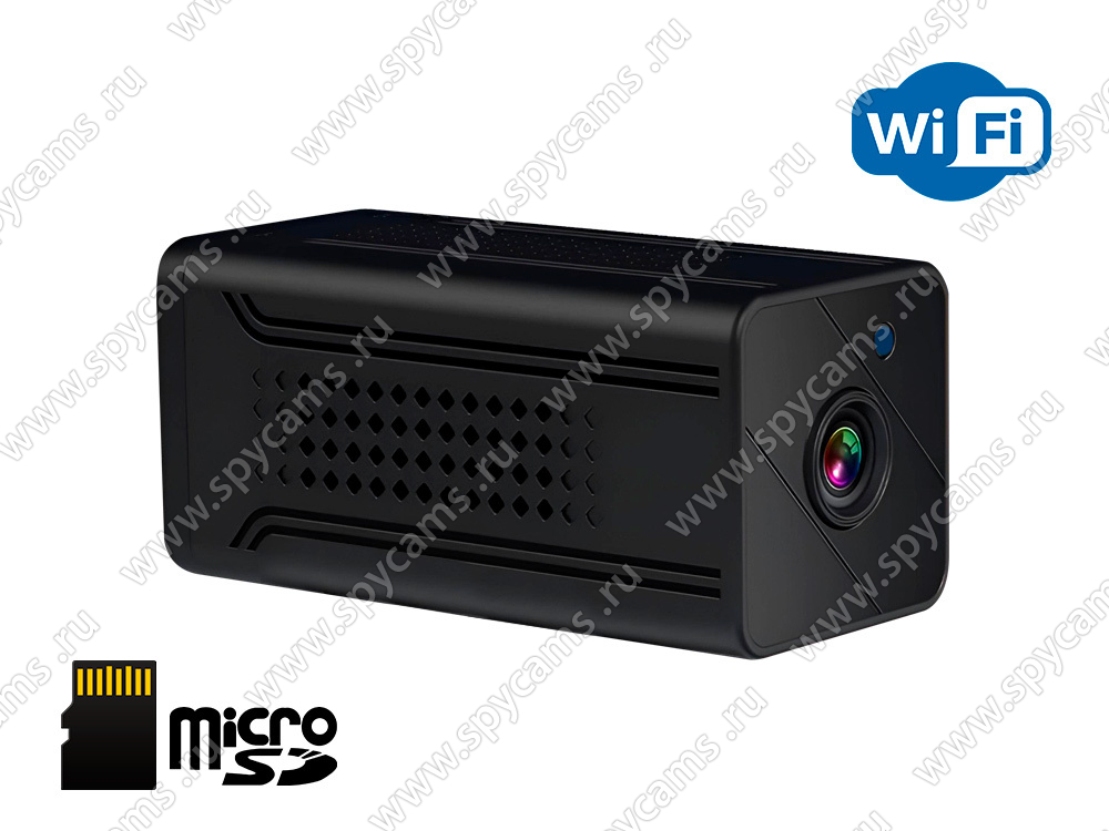 Маленькая беспроводная Wi-Fi автономная IP камера наблюдения JMC-GH73 с ...