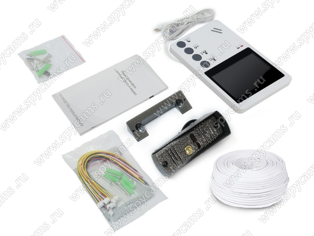 Комплект цветной видеодомофон Eplutus EP-4407 и электромеханический ...