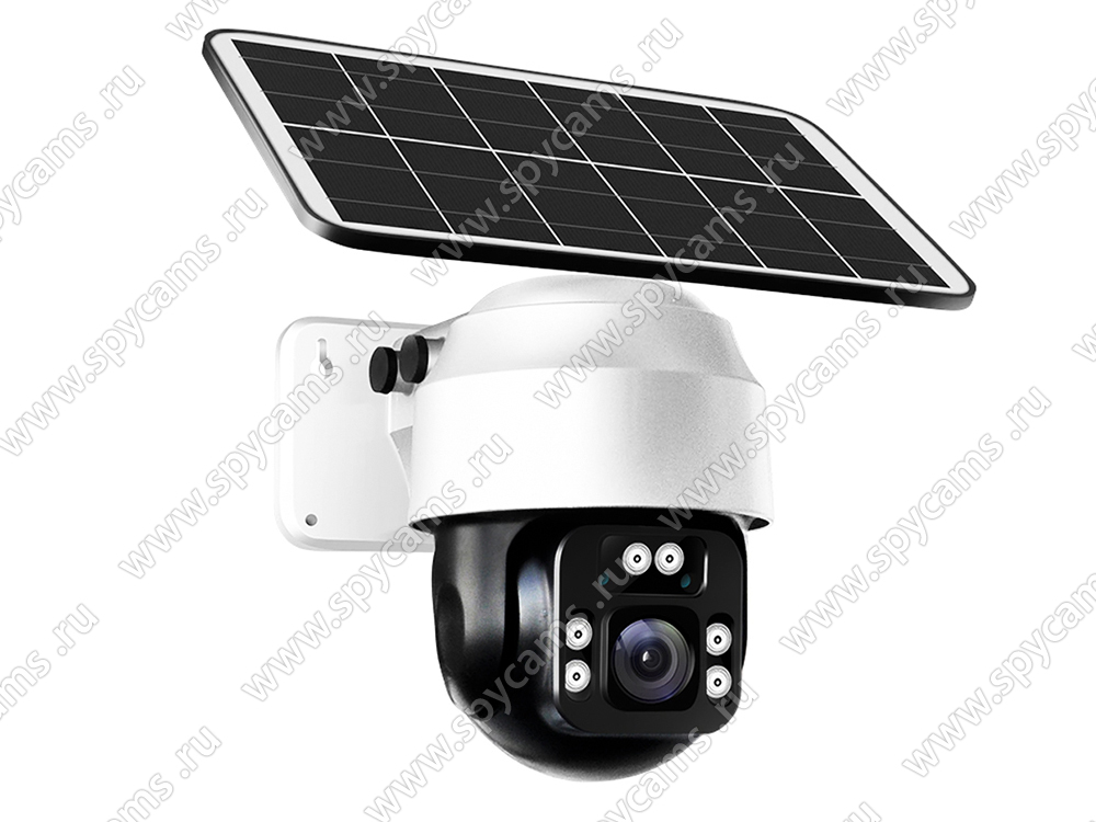 Уличная автономная поворотная 4G-камера с солнечной батареей Link Solar ...