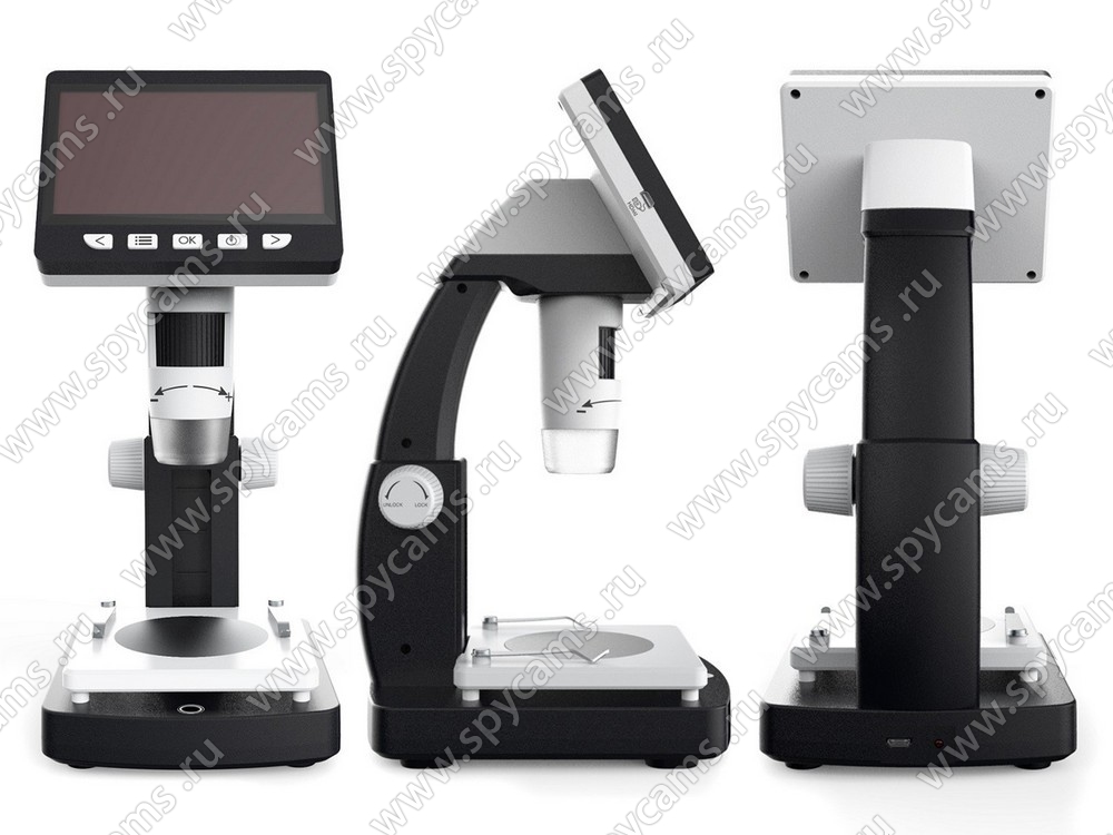 Световой микроскоп Эрудит H306 (1000x - 1920х1080 / 2MP) оптический ...