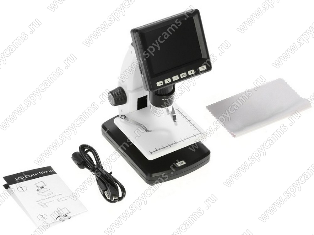 Световой микроскоп Эрудит H306 (1000x - 1920х1080 / 2MP) оптический ...