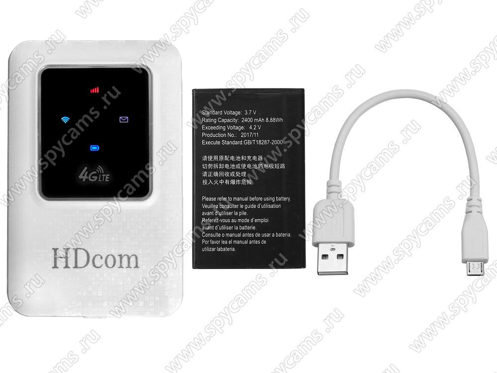 Мобильный 4G Wi-Fi роутер с SIM картой HDcom MR150-4G и 4G модемом - Wi ...