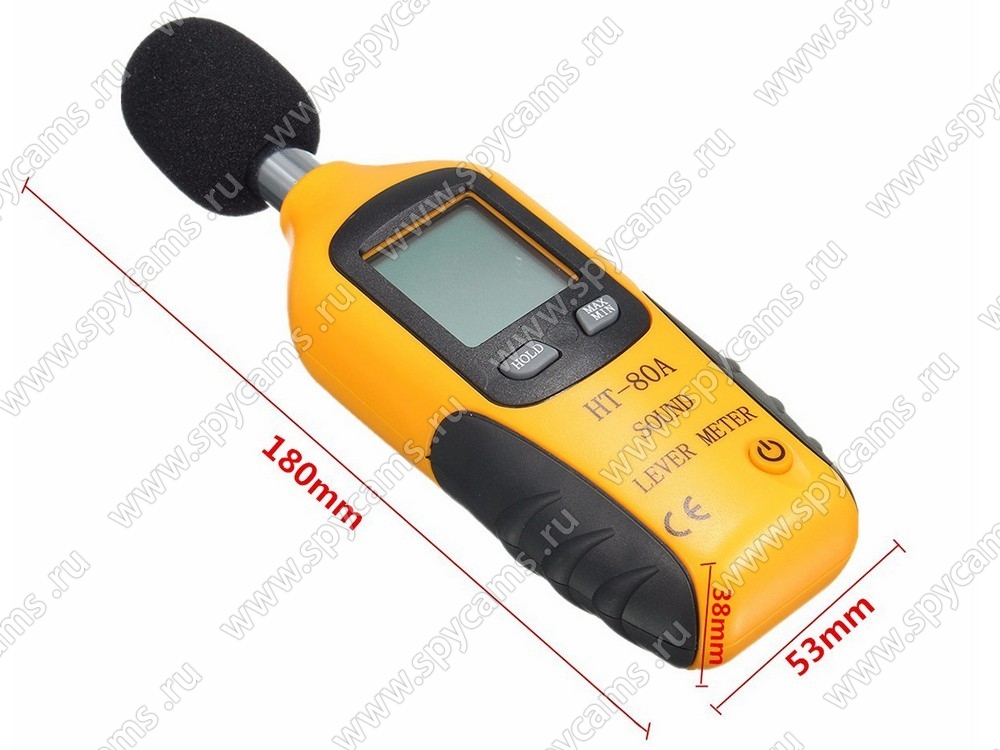 Измеритель уровня звука - шумомер «HTI HT-80A» (цифровой прибор для ...